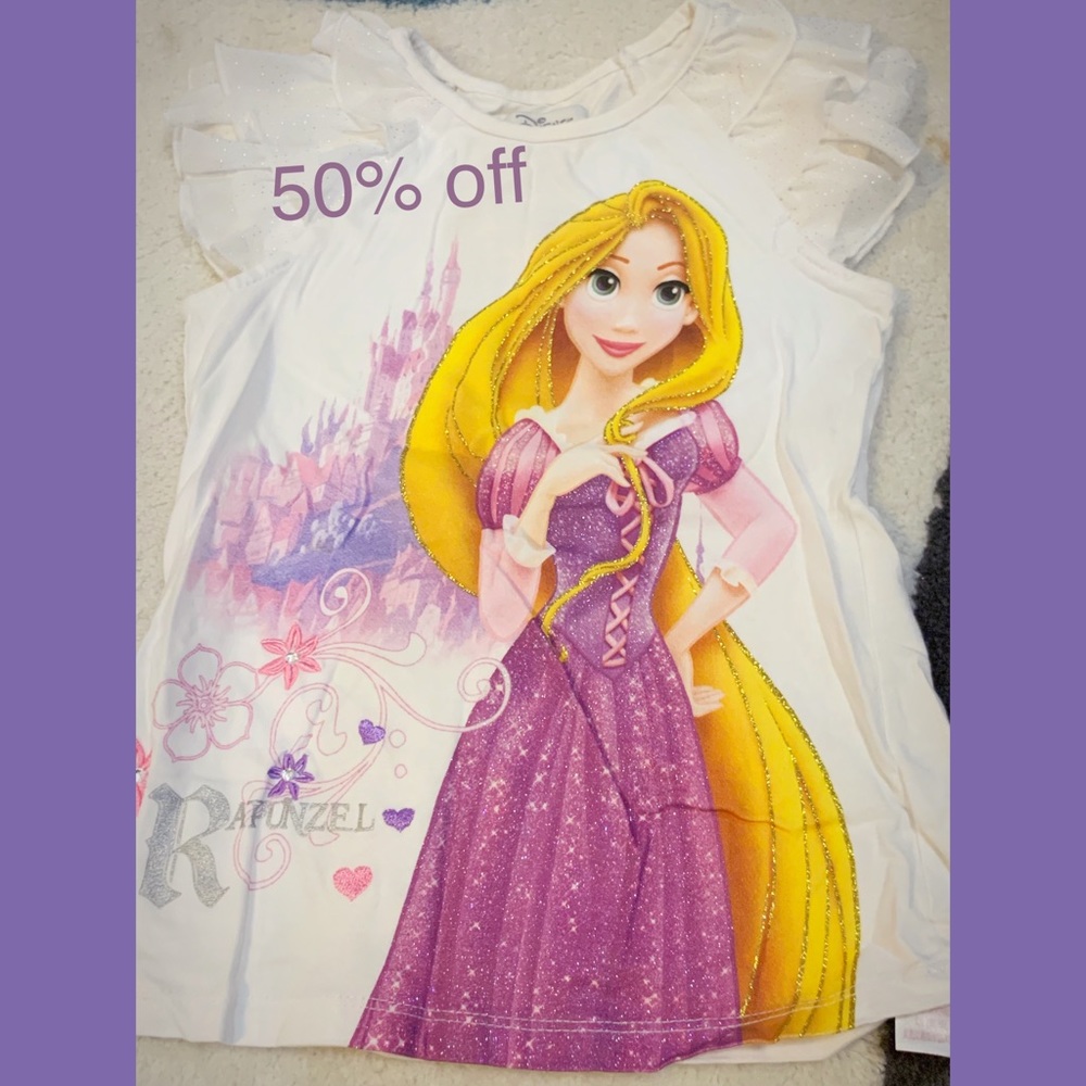A cute shirt with rapuzel